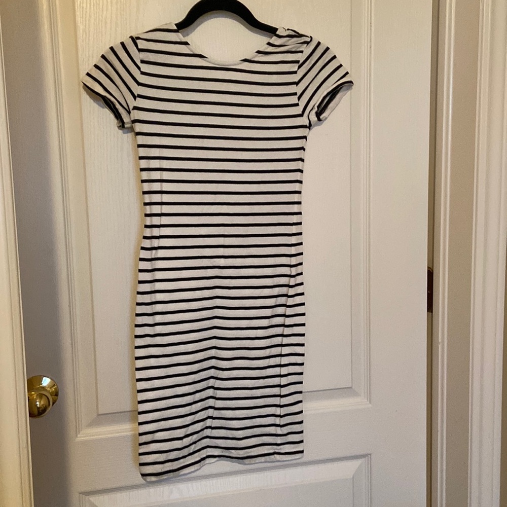 Striped Bodycon Dress